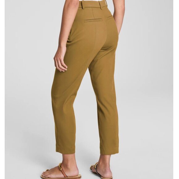 SPANX Stretch Twill Slim Straight Pant Medium Flax SPANXsupersmooth™ - Picture 5 of 7